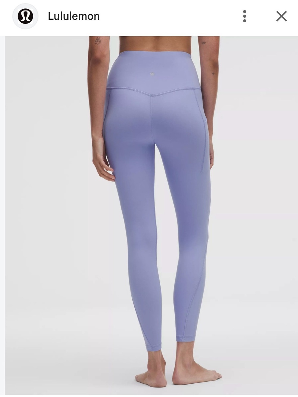 lululemon athletica Lavender High-Rise Leggings